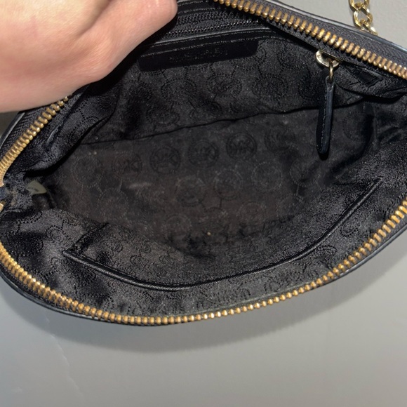 Michael Kors Black Leather Crossbody - Picture 7 of 12